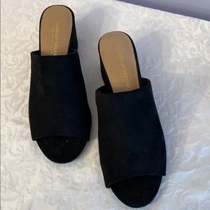 Christian Siriano for Payless Black Suedelike Mule